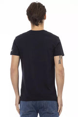 Trussardi Action Black Cotton Men's T-Shirt -   -  Trussardi Action.