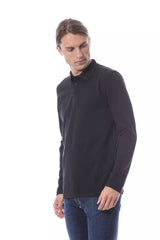 Verri Black Cotton Men Polo Shirt -   -  Verri.