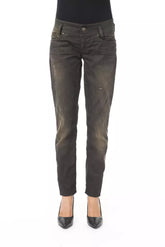BYBLOS Black Cotton Women Jeans -   -  BYBLOS.