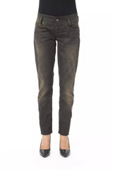 BYBLOS Black Cotton Women Jeans - - BYBLOS.