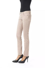 BYBLOS Beige Cotton Women Pants -   -  BYBLOS.