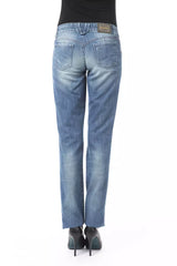 BYBLOS Blue Cotton Women Jeans - - BYBLOS.