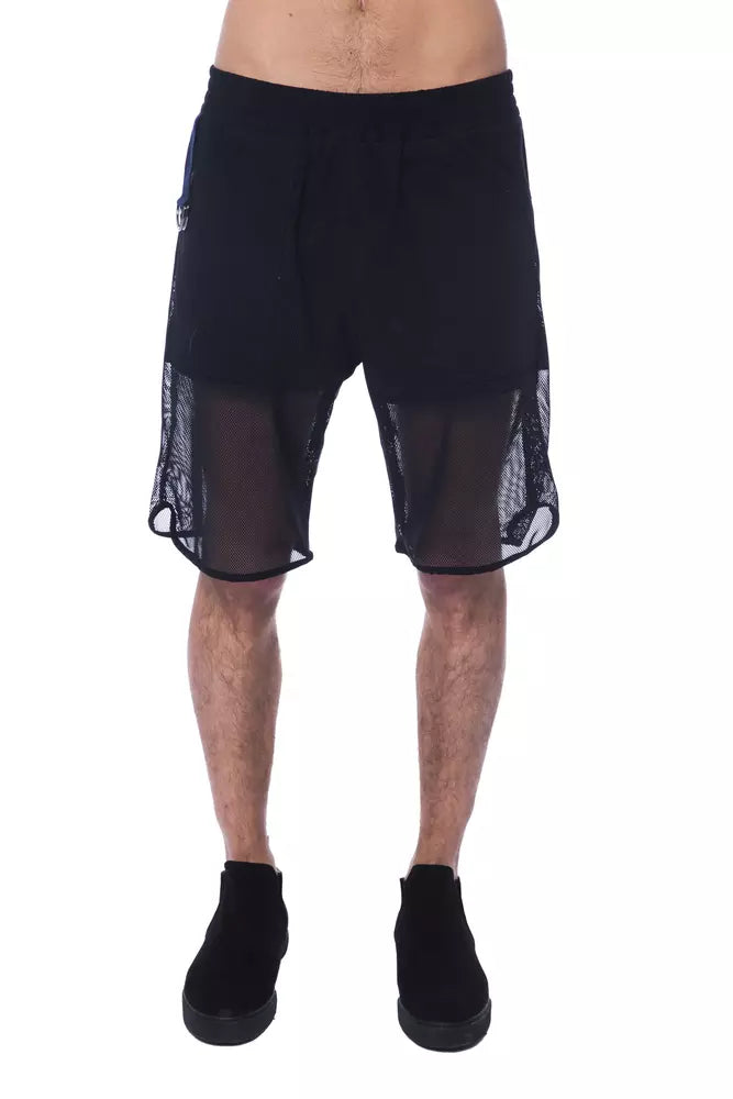 Nicolo Tonetto Black Polyester Men Short -   -  Nicolo Tonetto.