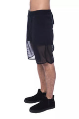 Nicolo Tonetto Black Polyester Men Short -   -  Nicolo Tonetto.