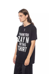 Nicolo Tonetto Black Cotton Men T-Shirt -   -  Nicolo Tonetto.