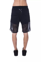 Nicolo Tonetto Black Polyester Men Short -   -  Nicolo Tonetto.