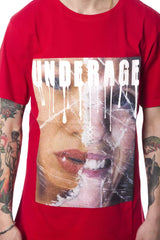 Nicolo Tonetto Red Cotton Men T-Shirt - - Nicolo Tonetto.