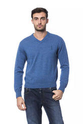 Billionaire Italian Couture Embroidered Merino Wool Crew Neck Sweater -   -  Billionaire Italian Couture.