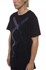 Nicolo Tonetto Black Cotton Men T-Shirt -   -  Nicolo Tonetto.