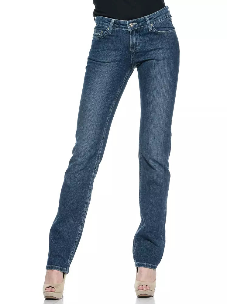 Ungaro Fever Blue Cotton Women Jeans -   -  Ungaro Fever.