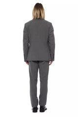 Billionaire Italian Couture Gray Wool Men Blazer -   -  Billionaire Italian Couture.