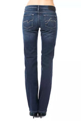 Ungaro Fever Blue Cotton Women Jeans -   -  Ungaro Fever.