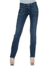 Ungaro Fever Blue Cotton Women Jeans -   -  Ungaro Fever.