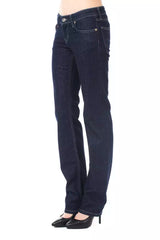 Ungaro Fever Blue Cotton Women Jeans -   -  Ungaro Fever.