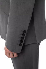 Billionaire Italian Couture Gray Wool Men Blazer -   -  Billionaire Italian Couture.