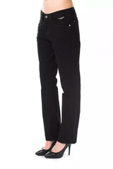 Ungaro Fever Black Cotton Women Pant - - Ungaro Fever.