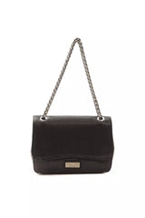 Pompei Donatella Black Leather Women Crossbody Bag -  Luxury Cross Body Bag for Women -  Pompei Donatella.