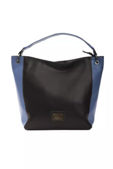 Pompei Donatella Black Leather Women Shoulder Bag -  Luxury Shoulder Bag for Women -  Pompei Donatella.