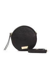 Pompei Donatella Black Leather Women Crossbody Bag -  Luxury Cross Body Bag for Women -  Pompei Donatella.