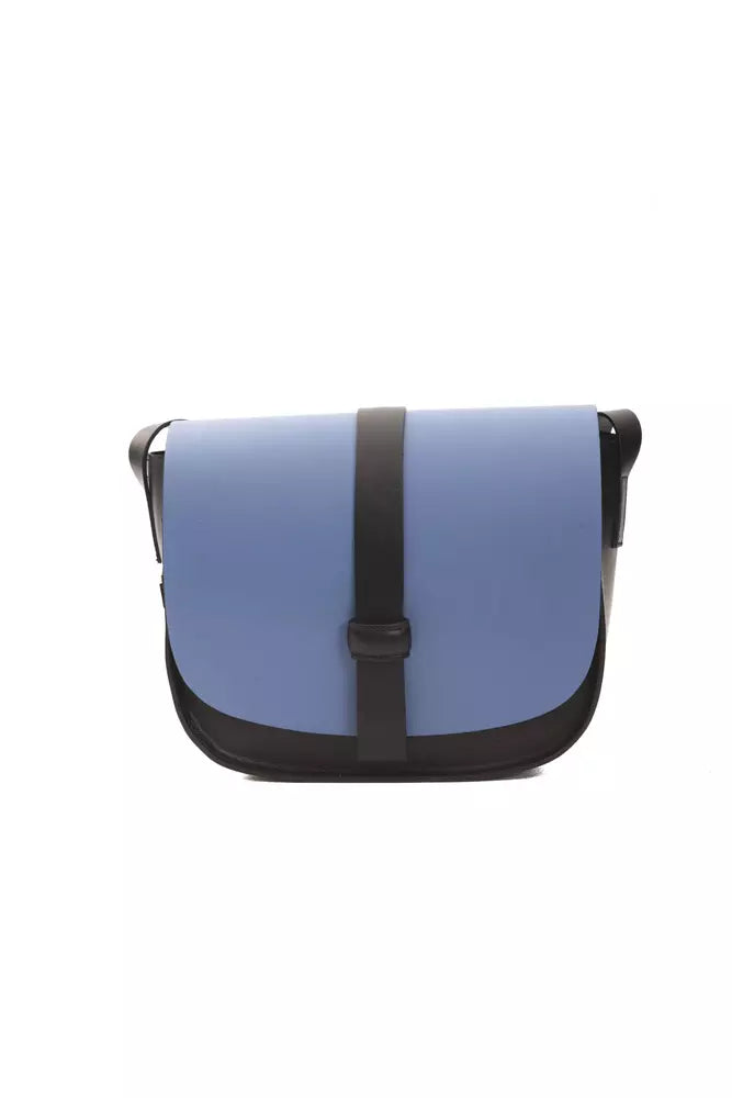Pompei Donatella Blue Leather Women Crossbody Bag -  Luxury Cross Body Bag for Women -  Pompei Donatella.