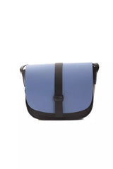 Pompei Donatella Blue Leather Women Crossbody Bag -  Luxury Cross Body Bag for Women -  Pompei Donatella.