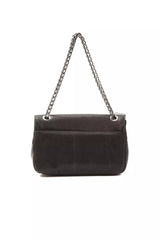 Pompei Donatella Black Leather Women Crossbody Bag -  Luxury Cross Body Bag for Women -  Pompei Donatella.