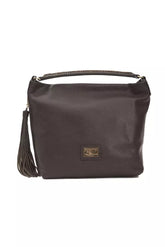 Pompei Donatella Brown Leather Women Shoulder Bag -  Luxury Shoulder Bag for Women -  Pompei Donatella.