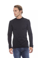 Verri Black Cotton Men's Sweater -   -  Verri.