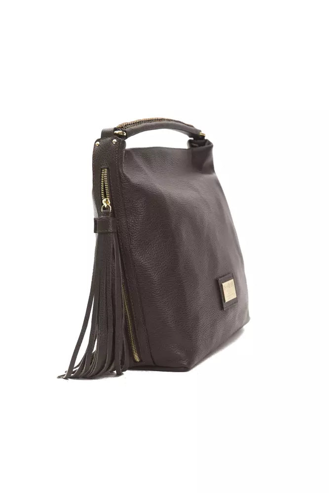 Pompei Donatella Brown Leather Women Shoulder Bag -  Luxury Shoulder Bag for Women -  Pompei Donatella. Pompei Donatella Brown Leather Women Shoulder Bag -  Luxury Shoulder Bag for Women -  Pompei Donatella.