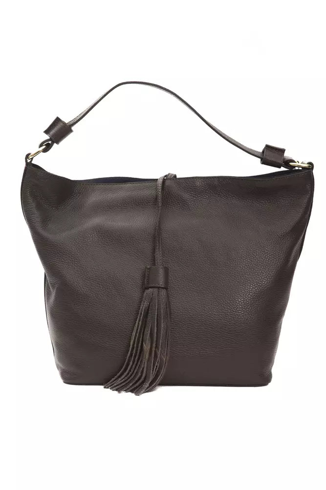 Pompei Donatella Brown Leather Women Shoulder Bag -  Luxury Shoulder Bag for Women -  Pompei Donatella. Pompei Donatella Brown Leather Women Shoulder Bag -  Luxury Shoulder Bag for Women -  Pompei Donatella.