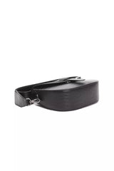 Pompei Donatella Black Leather Women Crossbody -  Luxury Cross Body Bag for Women -  Pompei Donatella.