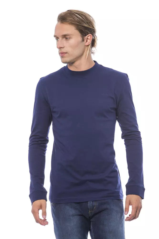 Verri Blue Cotton Men Sweater -   -  Verri.