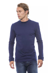 Verri Blue Cotton Men Sweater -   -  Verri.