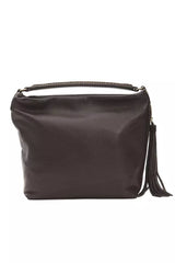 Pompei Donatella Brown Leather Women Shoulder Bag -  Luxury Shoulder Bag for Women -  Pompei Donatella.