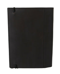 A.G. Spalding & Bros Black Leather Bifold Travel Holder Logo Wallet -  Leather Passport Wallet for Men -  A.G. Spalding & Bros.