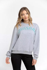 Trussardi Gray Cotton Women Sweatshirt -   -  Trussardi.