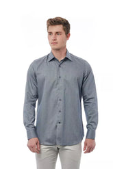 Bagutta Black Cotton Men's Shirt -   -  Bagutta.
