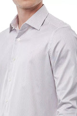 Bagutta White Cotton Men Shirt -   -  Bagutta.