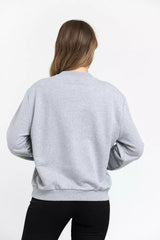 Trussardi Gray Cotton Women Sweatshirt -   -  Trussardi.