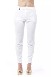 Peserico Chic High Waist Cigarette Leg Trousers -   -  Peserico.