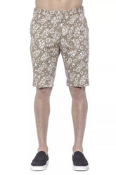 PT Torino Beige Cotton Men Short -   -  PT Torino.