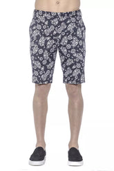 PT Torino Blue Cotton Men Bermuda Short -   -  PT Torino.