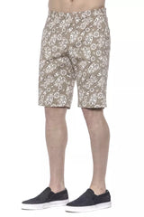 PT Torino Beige Cotton Men Short -   -  PT Torino.
