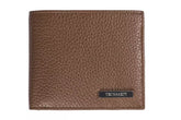 Trussardi Brown Leather Men Wallet -  Leather Wallet for Men -  Trussardi.
