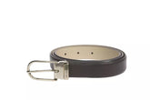 Trussardi Brown Leather Women Belt -   -  Trussardi.