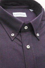 Robert Friedman Black Cotton Men Shirt -   -  Robert Friedman.