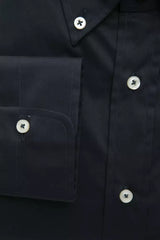 Robert Friedman Black Cotton Men Shirt -   -  Robert Friedman.