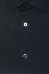 Robert Friedman Black Cotton Men's Shirt -   -  Robert Friedman.