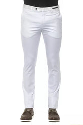 PT Torino White Cotton Men Trouser -   -  PT Torino.
