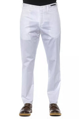 PT Torino White Cotton Men Trousers -   -  PT Torino.